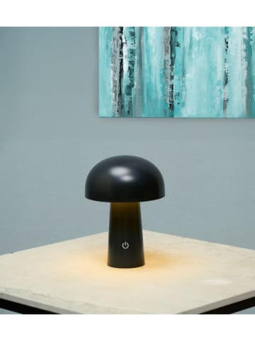 GRUNDIG Lampa stołowa LED "Mushroom" w kolorze czarnym - wys. 17 x Ø 13 cm