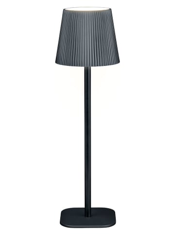 GRUNDIG Lampa stołowa LED w kolorze szarym - wys. 36 x Ø 10,7 cm