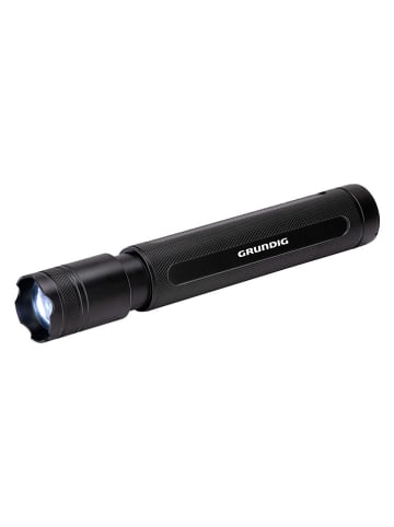 GRUNDIG LED-Taschenlampe in Schwarz - (H)24,5 x Ø 4,25 cm