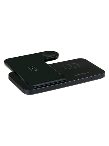 GRUNDIG Kabelloses Ladegerät in Schwarz - (B)11,8 x (H)16,6 x (T)9 cm