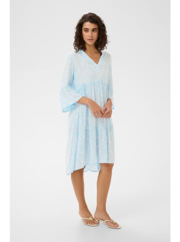 Kaffe Kleid in Hellblau