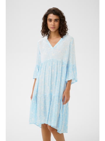 Kaffe Kleid in Hellblau