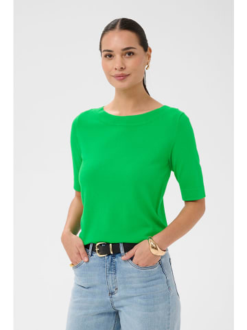 Kaffe Sweter w kolorze zielonym