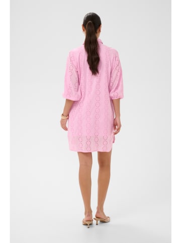 Kaffe Kleid in Rosa