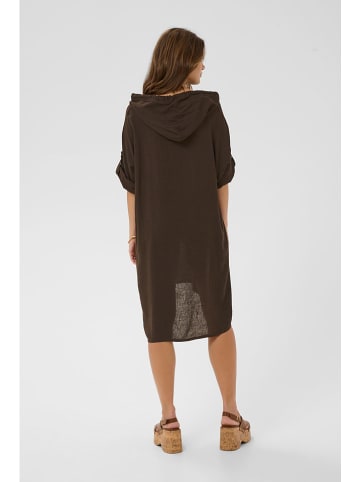 Cream Kleid in Braun