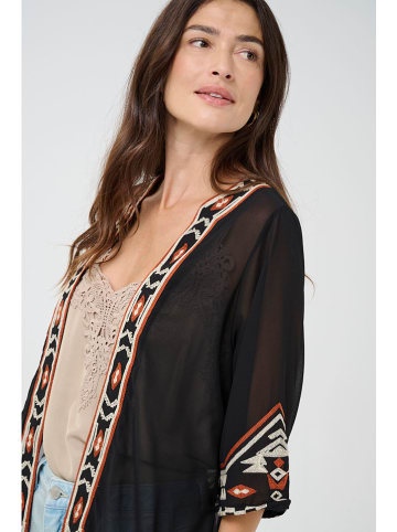 Cream Kimono w kolorze czarnym