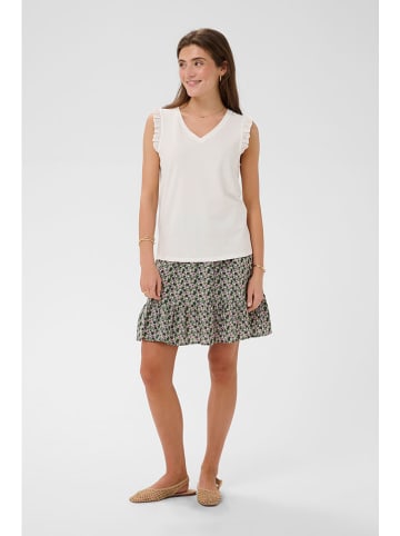 Kaffe Top in Weiß