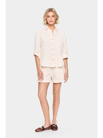 SAINT TROPEZ Hemd in Creme