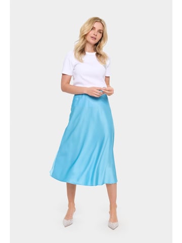 SAINT TROPEZ Rok lichtblauw