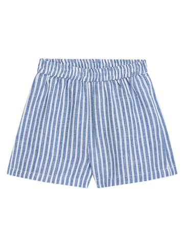 Danamade 2-delige short-set "Stella" blauw/wit