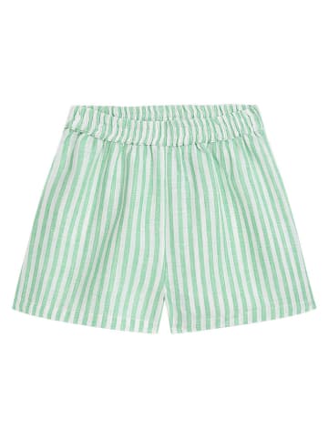 Danamade 2tlg. Shorts-Set "Stella" in Grün/ Weiß