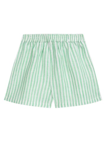 Danamade 2-delige short-set "Stella" groen/wit