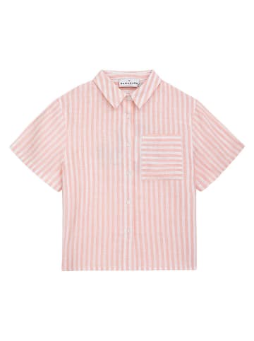 Danamade Bluse "Noa" in Rosa/ Weiß