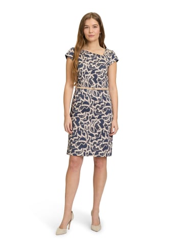 BETTY & CO Jurk donkerblauw/crème