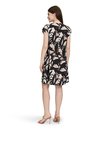 BETTY & CO Kleid in Schwarz/ Beige