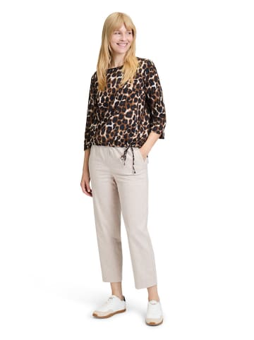 BETTY & CO Blouse bruin/zwart