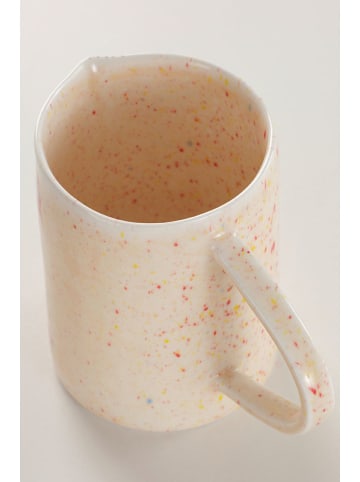 Jotex Milchkrug "Sprinkle" in Beige/ Bunt - (H)17 cm