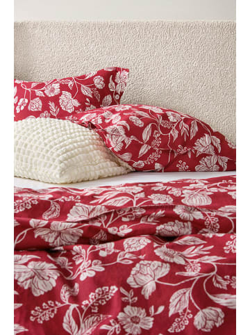 Jotex Hoeslaken ''Serafina'' rood/wit