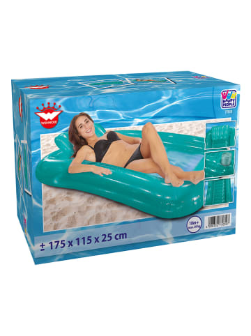 Happy People Pool "Relax" in Türkis - (L)175 x (B)115 x (H)25 cm - ab 18 Monaten