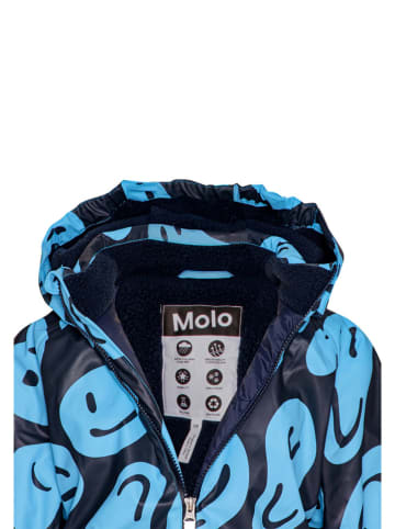 molo Schneeanzug in Dunkelblau/ Hellblau