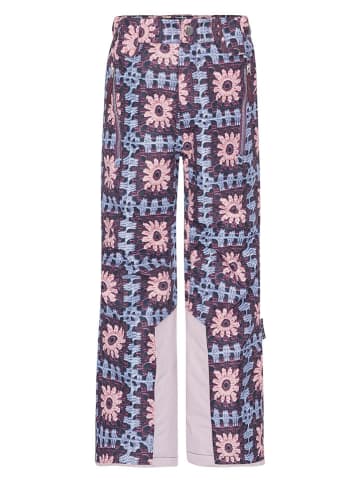 molo Ski-/ Snowboardhose in Lila/ Hellblau