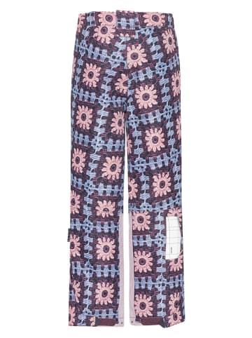 molo Ski-/ Snowboardhose in Lila/ Hellblau