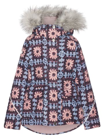 molo Winterjacke in Lila/ Hellblau