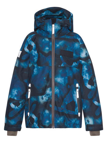 molo Winterjacke in Blau/ Schwarz