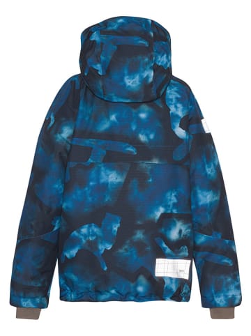 molo Winterjacke in Blau/ Schwarz