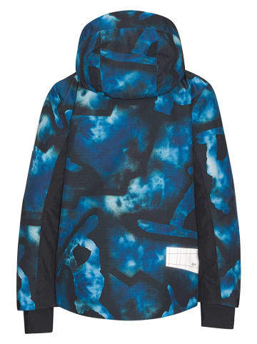 molo Winterjacke in Blau/ Schwarz