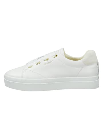 GANT Footwear Leder-Sneakers "Avona" in Weiß