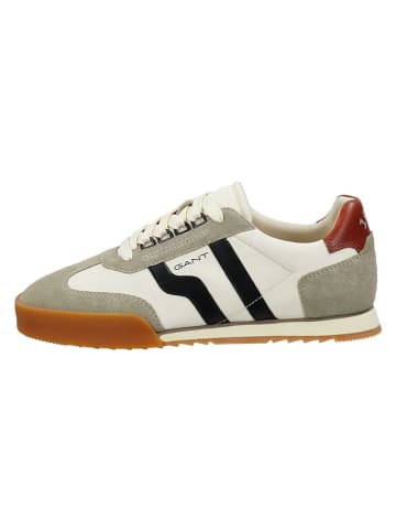 GANT Footwear Skórzane sneakersy "Baylle" w kolorze kremowo-beżowym