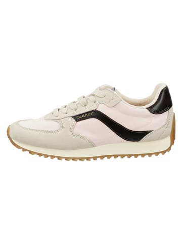 GANT Footwear Leren sneakers "Beja" beige/lichtroze