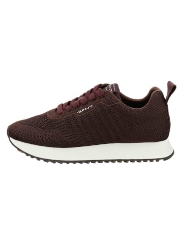 GANT Footwear Leder-Sneakers "Bevinda" in Braun
