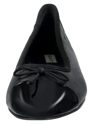 GANT Footwear Leren ballerina's "Chadii" zwart