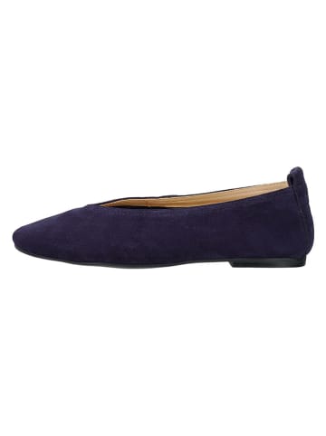GANT Footwear Skórzane baleriny "Chadii" w kolorze granatowym