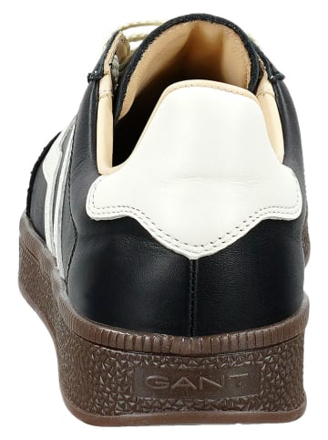 GANT Footwear Leder-Sneakers "Cuzima" in Schwarz