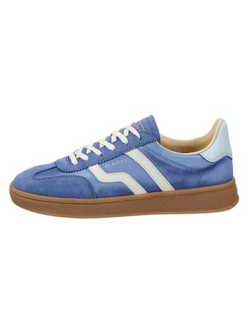 GANT Footwear Leder-Sneakers "Cuzima" in Blau