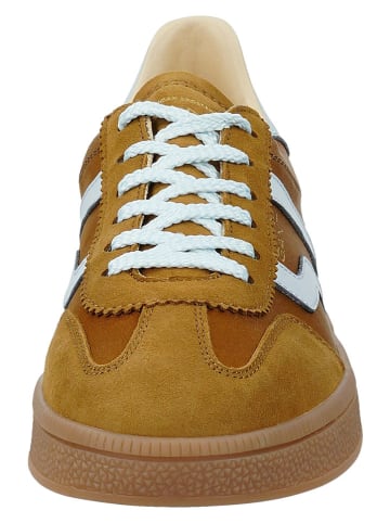 GANT Footwear Leder-Sneakers "Cuzima" in Hellbraun