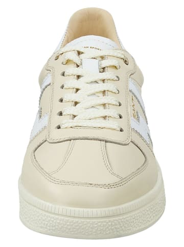 GANT Footwear Skórzane sneakersy "Cuzima" w kolorze kremowym