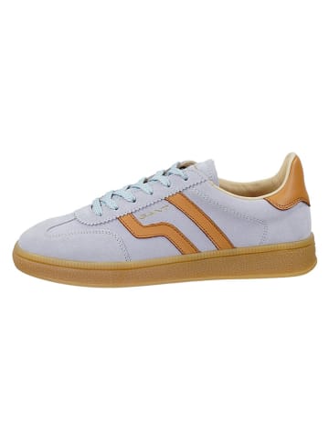 GANT Footwear Leren sneakers "Cuzima" lichtblauw/lichtbruin