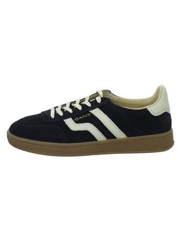 GANT Footwear Leren sneakers "Cuzima" donkerblauw
