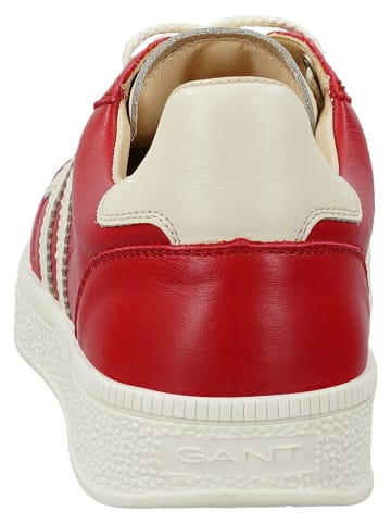 GANT Footwear Leren sneakers "Cuzima" rood