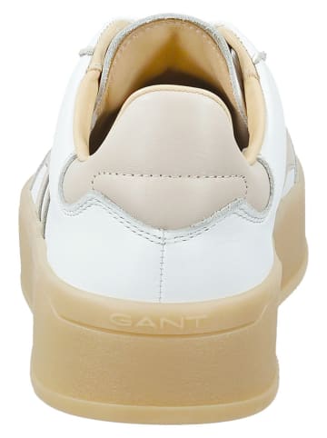 GANT Footwear Leren sneakers "Cuzmani" beige/wit