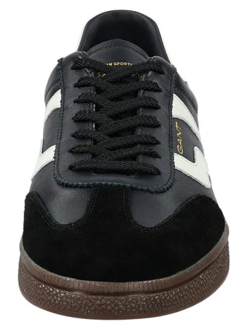 GANT Footwear Leder-Sneakers "Cuzmo" in Schwarz