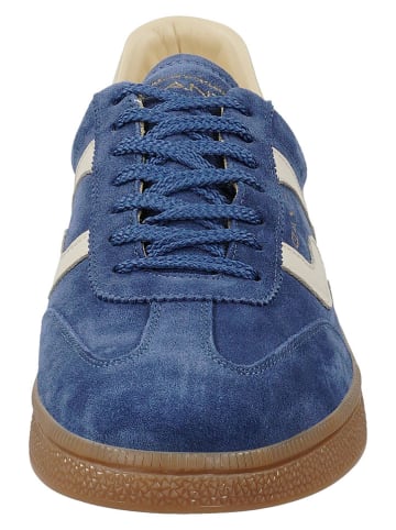 GANT Footwear Skórzane sneakersy "Cuzmo" w kolorze niebieskim