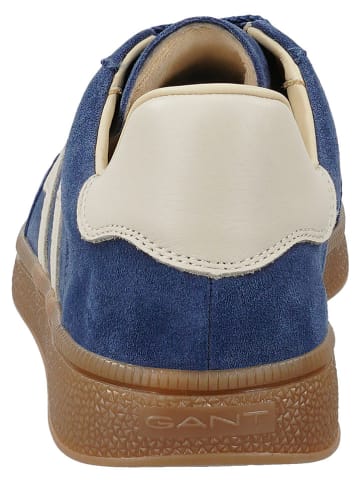 GANT Footwear Skórzane sneakersy "Cuzmo" w kolorze niebieskim