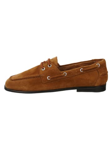 GANT Footwear Leren mocassins "Gimble" lichtbruin