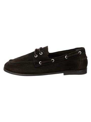 GANT Footwear Leren mocassins "Gimble" bruin