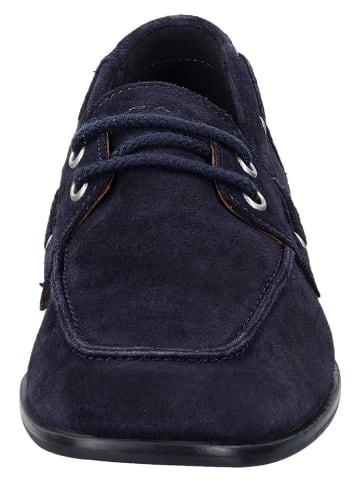 GANT Footwear Leder-Mokassins "Gimble" in Dunkelblau